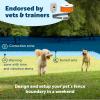 imagePetSafe Classic InGround Fence In Ground Cat Fence Underground Dog Containment System Expandable Up to 5 Acres Digital LCD Screen 8 Different Collar Settings Invisible Pet Training2 Dog InGround Fence Kit