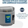 imagePetSafe Original Wireless Electric Fence for Dogs Portable for Travel Covers Up to 12 Acre Waterproof Collar for Pets 8lb with ToneStatic Gray from The Parent Company of Invisible Fence BrandExtra Transmitter