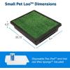 imagePetSafe Pet Loo Portable Dog Potty  Pet Toilet Alternative for Puppy Pads  Medium  Perfect for House Training  EasytoClean Grass MatLarge Pack of 1