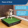 imagePetSafe Pet Loo Portable Dog Potty  Pet Toilet Alternative for Puppy Pads  Medium  Perfect for House Training  EasytoClean Grass MatSmall Pack of 1