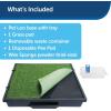 imagePetSafe Pet Loo Portable Dog Potty  Pet Toilet Alternative for Puppy Pads  Medium  Perfect for House Training  EasytoClean Grass MatSmall Pack of 1