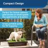 imagePetSafe Pet Loo Portable Dog Potty  Pet Toilet Alternative for Puppy Pads  Medium  Perfect for House Training  EasytoClean Grass MatSmall Pack of 1