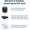 imagePetSafe Stay ampamp Play Compact Wireless Pet Fence for Dogs No Wire Circular Boundary Secure up to 34 Acre NoDig and Portable for Travel for Dogs 5lb ampamp up from Parent Company Invisible Fence BrandWireless Fence Kit