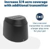 imagePetSafe Stay ampamp Play Compact Wireless Pet Fence for Dogs No Wire Circular Boundary Secure up to 34 Acre NoDig and Portable for Travel for Dogs 5lb ampamp up from Parent Company Invisible Fence BrandExtra Transmitter