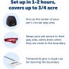 imagePetSafe Stay ampamp Play Wireless Pet Fence for Stubborn Dogs  No Dig Circular Boundary Secure 34Acre Yard for Dogs 5lbs Americas Safest Wireless Pet Containment SystemStubborn Dog Wireless Fence Kit