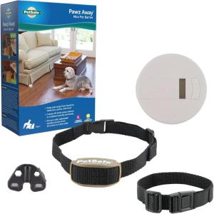 imagePetSafe Pawz Away Mini Pet Barrier for Cats and Dogs  Adjustable Range up to 2 12 Feet Radius  Pet Proof Your Home  Waterproof  for Use Indoors and Outdoors