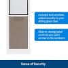 imagePetSafe Doggy Door for Sliding Glass Doors Adjustable Height 75 78quot to 81quot NoCut DIY Install Aluminum Panel Ideal for Renters for Medium Dogs Up to 40 lb White MediumWhite
