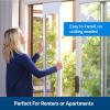 imagePetSafe Doggy Door for Sliding Glass Doors Adjustable Height 75 78quot to 81quot NoCut DIY Install Aluminum Panel Ideal for Renters for Medium Dogs Up to 40 lb White MediumBronze