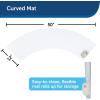 imagePetSafe ScatMat Indoor Training Mat 7 Correction Modes Protect Your Furniture Training Tool for Dogs and Cats Large Size Mat 48 in X 20 in  Pet Proof Your Home  BatteryOperated MatCurved 50 in X 12 in
