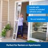 imagePetSafe Sliding Glass Cat and Dog Door Insert  Great for Rentals and Apartments  Small Medium Large Pets  No Cutting DIY InstallationWhite
