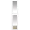 imagePetSafe Sliding Glass Cat and Dog Door Insert  Great for Rentals and Apartments  Small Medium Large Pets  No Cutting DIY InstallationWhite