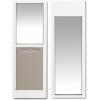 imagePetSafe Sliding Glass Cat and Dog Door Insert  Great for Rentals and Apartments  Small Medium Large Pets  No Cutting DIY InstallationWhite