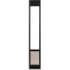 imagePetSafe Doggy Door for Sliding Glass Doors Adjustable Height 75 78quot to 81quot NoCut DIY Install Aluminum Panel Ideal for Renters for Medium Dogs Up to 40 lb White MediumBlack