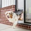 imagePetSafe Extreme Weather Sliding Glass Pet Door  Easy to Install Perfect for Rental Homes and Apartments  Adjustable Height 75 78quot to 80 1116quot  Insert for Patio Sliding Glass Doors Medium SizeWhite