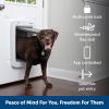 imageSmartDoor Never Rust Connected Pet Door Dog and Cat Selective Entry and Exit App Enabled Pet Door Smart Device Smartphone Controlled Customize Schedule Multiple Pets MediumSmartDoor