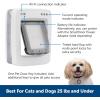 imageSmartDoor Never Rust Connected Pet Door Dog and Cat Selective Entry and Exit App Enabled Pet Door Smart Device Smartphone Controlled Customize Schedule Multiple Pets MediumSmartDoor
