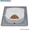 imagePetSafe Automatic Dog Feeder 5 Meals 40 oz Capacity Plastic for Dry Food Multiple Pets