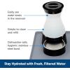 imagePetSafe Healthy Pet Water Station  Large 320 oz Capacity  Gravity Pet Water Fountain Automatic Cat Water Fountain or Dog Water Fountain  Water Dispenser  Removable Stainless Steel Bowl IncludedWaterer