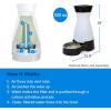 imagePetSafe Healthy Pet Water Station  Large 320 oz Capacity  Gravity Pet Water Fountain Automatic Cat Water Fountain or Dog Water Fountain  Water Dispenser  Removable Stainless Steel Bowl IncludedWaterer