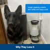 imagePetSafe Healthy Pet Water Station  Large 320 oz Capacity  Gravity Pet Water Fountain Automatic Cat Water Fountain or Dog Water Fountain  Water Dispenser  Removable Stainless Steel Bowl IncludedWaterer