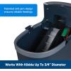 imagePetSafe Smart Feed Pet Feeder Automatic Cat Feeder Automatic Dog Feeder with App Compatible with Alexa Apple Android Backup Batteries for Power Outage BlackFeeder for 1 Pet