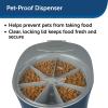 imagePetSafe 6 Meal Automatic Cat Feeder  Programmable Pet Food Dispenser for Cats and Small Dogs  Dry Kibble or SemiMoist Pet Food Slow Feed Portion Control TamperResistant