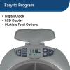 imagePetSafe 6 Meal Automatic Cat Feeder  Programmable Pet Food Dispenser for Cats and Small Dogs  Dry Kibble or SemiMoist Pet Food Slow Feed Portion Control TamperResistant