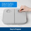 imagePetSafe Analog 2 Meal Programmable Pet Feeder Automatic Dog and Cat Feeder  Dry or SemiMoist Pet Food Dispenser Slow Feed Portion Control 3 Cup16 Ounce Total Capacity TamperResistant Design