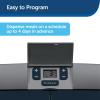 imagePetSafe Digital 2 Meal Programmable Pet Feeder Automatic Dog and Cat Feeder  Dry or SemiMoist Pet Food Dispenser Slow Feed Portion Control 3 Cup16 Ounce TamperResistant Dishwasher Safe