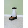imagePetSafe Healthy Pet Food Station  Small 2 lb Kibble Capacity  Gravity Pet Feeder Dry Food Dispenser  Automatic Cat Feeder or Small Dog Feeder  Removable Stainless Steel Bowl IncludedFeeder