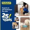 imagePetSafe Outlast Pumpless Cat Water Fountain 60 oz17L Indoor Water Dispenser for Cats Dishwasher Safe Easy Assembly and Cleaning Water Filter Included128 oz