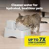 imagePetSafe Oasys 12 Gallon 64 Ounce Small Pet Fountain  Small Dog and Cat Water Fountain  Dishwasher Safe Filtered Water Dispenser with Flow Control  Easy to Clean  Filters Included1 Gallon