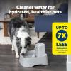imagePetSafe Oasys 12 Gallon 64 Ounce Small Pet Fountain  Small Dog and Cat Water Fountain  Dishwasher Safe Filtered Water Dispenser with Flow Control  Easy to Clean  Filters Included2 Gallon