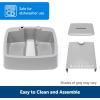 imagePetSafe Oasys 12 Gallon 64 Ounce Small Pet Fountain  Small Dog and Cat Water Fountain  Dishwasher Safe Filtered Water Dispenser with Flow Control  Easy to Clean  Filters Included12 Gallon