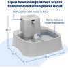 imagePetSafe Oasys 12 Gallon 64 Ounce Small Pet Fountain  Small Dog and Cat Water Fountain  Dishwasher Safe Filtered Water Dispenser with Flow Control  Easy to Clean  Filters Included2 Gallon