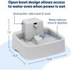 imagePetSafe Oasys 12 Gallon 64 Ounce Small Pet Fountain  Small Dog and Cat Water Fountain  Dishwasher Safe Filtered Water Dispenser with Flow Control  Easy to Clean  Filters Included1 Gallon