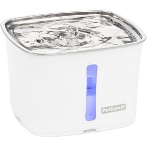 imagePetSafe Viva Pet Fountain for Cats and Dogs  41L140 oz Indoor Cat Water Fountain with Ultra Quiet Pump Dishwasher Safe Easy to Clean Water Filters Included64 oz stainlesssteel