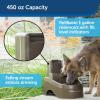 imagePetSafe Drinkwell Outdoor Dog Water Fountain  2 Reservoirs  Encourages Hydration  450 Ounces  TaupeBrown Box Packaging