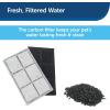 imagePetSafe Drinkwell Premium Replacement Carbon Filters Dog and Cat Water Fountain Filters 3 PackPack of 3