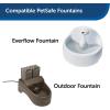 imagePetSafe Drinkwell Replacement Filter Pack for Outdoor Dog Water Fountain 3 Carbon Filters ampamp 1 Foam Filter