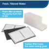 imagePetSafe Drinkwell Replacement Filter Pack for Outdoor Dog Water Fountain 3 Carbon Filters ampamp 1 Foam Filter