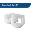 imagePetSafe Drinkwell Replacement Foam Filters  Compatible with PetSafe Ceramic and Stainless Steel Pet Fountains for Water Dispensers 2 Pack PAC0013711005 lb  2 Count Pack