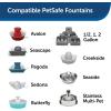 imagePetSafe Drinkwell Replacement Foam Filters  Compatible with PetSafe Ceramic and Stainless Steel Pet Fountains for Water Dispensers 2 Pack PAC0013711Pack of 2