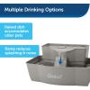 imagePetSafe MultiTier Pet Fountain  Large Waterer Great for Cats and Dogs  2 Heights to Drink from  Great for Senior Pets  100 Oz Water Capacity  Fresh Filtered Water