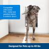 imagePetSafe Never Rust Plastic Doggie Door for Install in Interior and Exterior Doors or Walls Paintable Easy Install Closing Panel Included for Pets Up to 40 lb MediumMedium