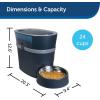 imagePetSafe Smart Feed Automatic Dog and Cat Feeder  Smartphone  WiFi Enabled for iPhone and Android Smartphones