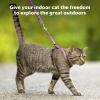 imagePetSafe Come with Me Kitty Harness and Bungee Leash Large LilacBlack