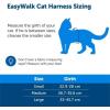 imagePetSafe Come with Me Kitty Harness and Bungee Leash Large LilacRoyal Blue