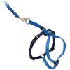 imagePetSafe Come with Me Kitty Harness and Bungee Leash Large LilacRoyal Blue