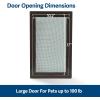imagePetSafe Cat Door for Screen Door  Size Small  for Small Dogs and Cats up to 30 lb  Use in Screen Doors  Window Screens and Porch ScreensLarge Pack of 1